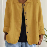 Marisol | Women's Relaxed-Fit Button Front Oversized Blazer