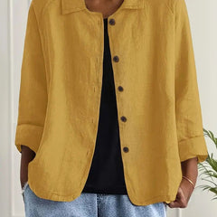 Marisol | Women's Relaxed-Fit Button Front Oversized Blazer