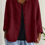 Marisol | Women's Relaxed-Fit Button Front Oversized Blazer