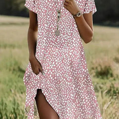 Adèle | Women's Button-Down Midi Shirt Dress