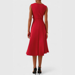 Seraphia Women's Asymmetric Sleeveless Midi Dress